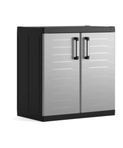 ARMADIO IN RESINA BASSO KETER "DETROIT XL" GRIGIO, 89X54X93 CM